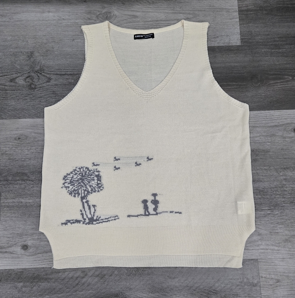 NWOT Lightweight Sleeveless Sweater Vest